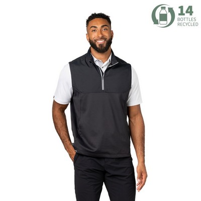 Storm Creek Men's Tiebreaker II Interlock Half Zip Vest